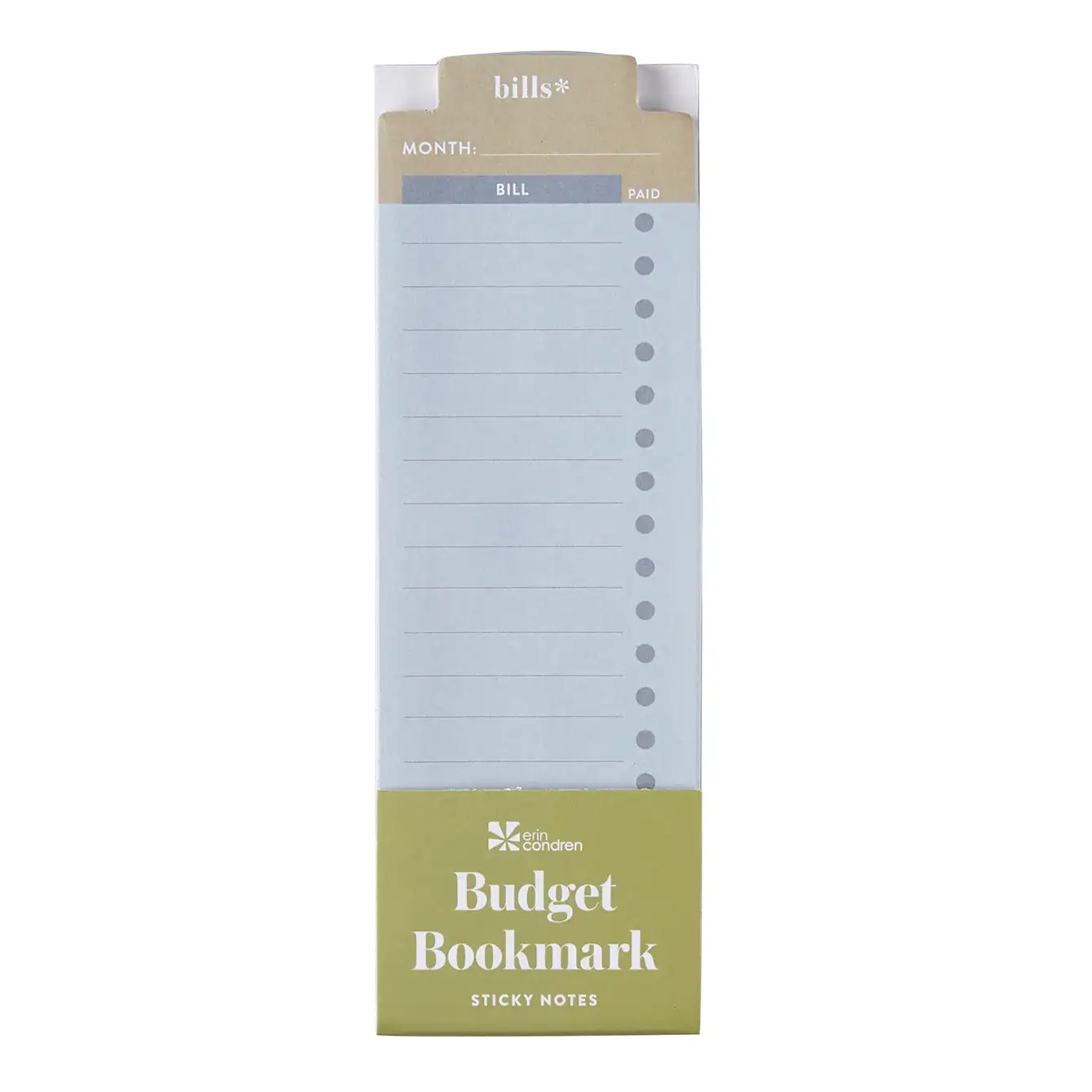 Budget Bookmark Sticky Notes