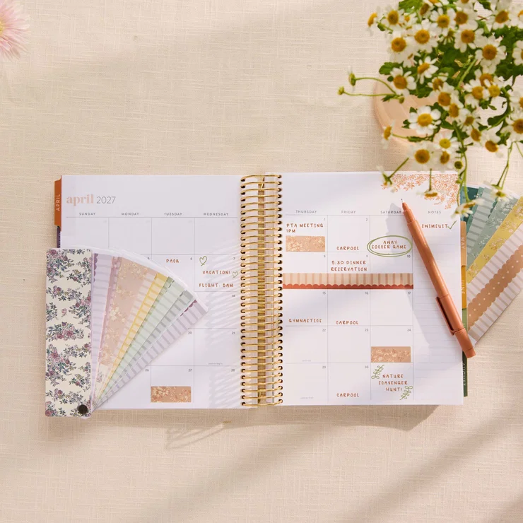 Toile Washi Tape Fan