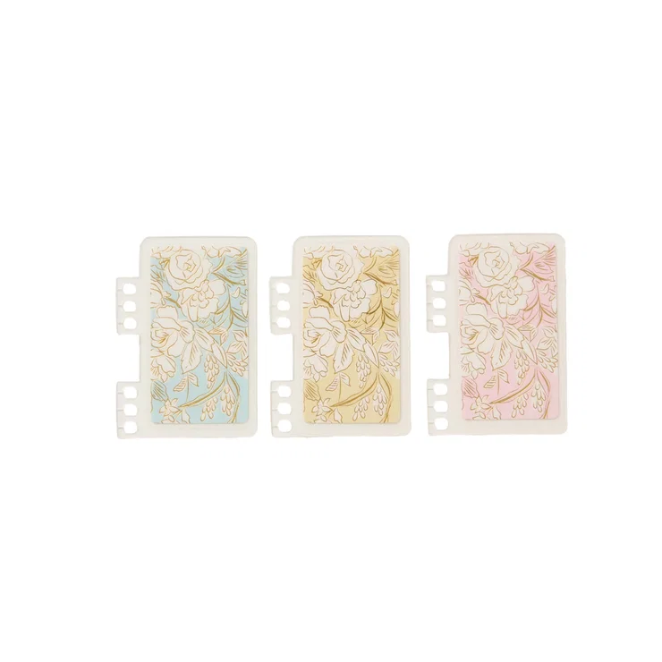 Toile Mini Snap-in Bookmark Trio