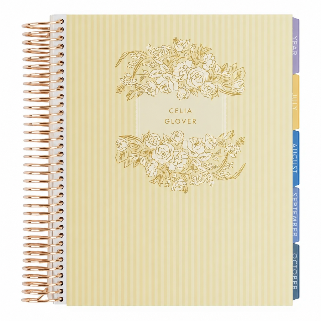 **SPECIAL ORDER** Minimal Sand Stripe Dashboard LifePlanner™ - Jan '27 to Dec '27 alternate cover