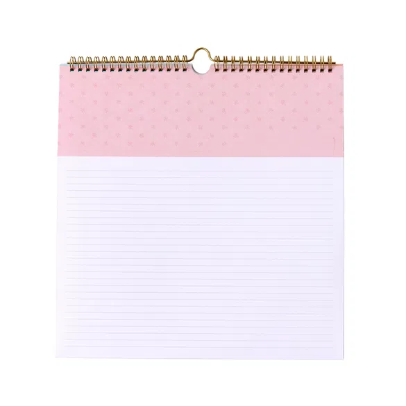 Undated Monthly File Folders Calendar