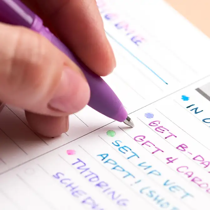 Colour Changing Gel Pens 6-Pack