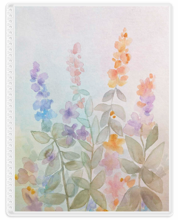 Watercolour Meadow Cover 7 x 9