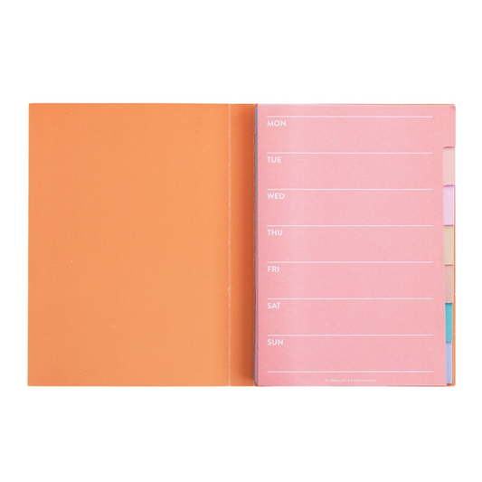 Functional Tabbed Sticky Notes Booklet