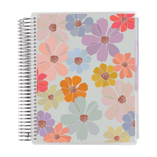 7x9 Coiled Academic Planner - Colorful Cosmos