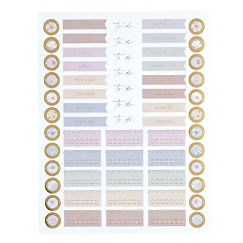 7x9 Assorted LifePlanner™ Sticker Pack - Wildflowers