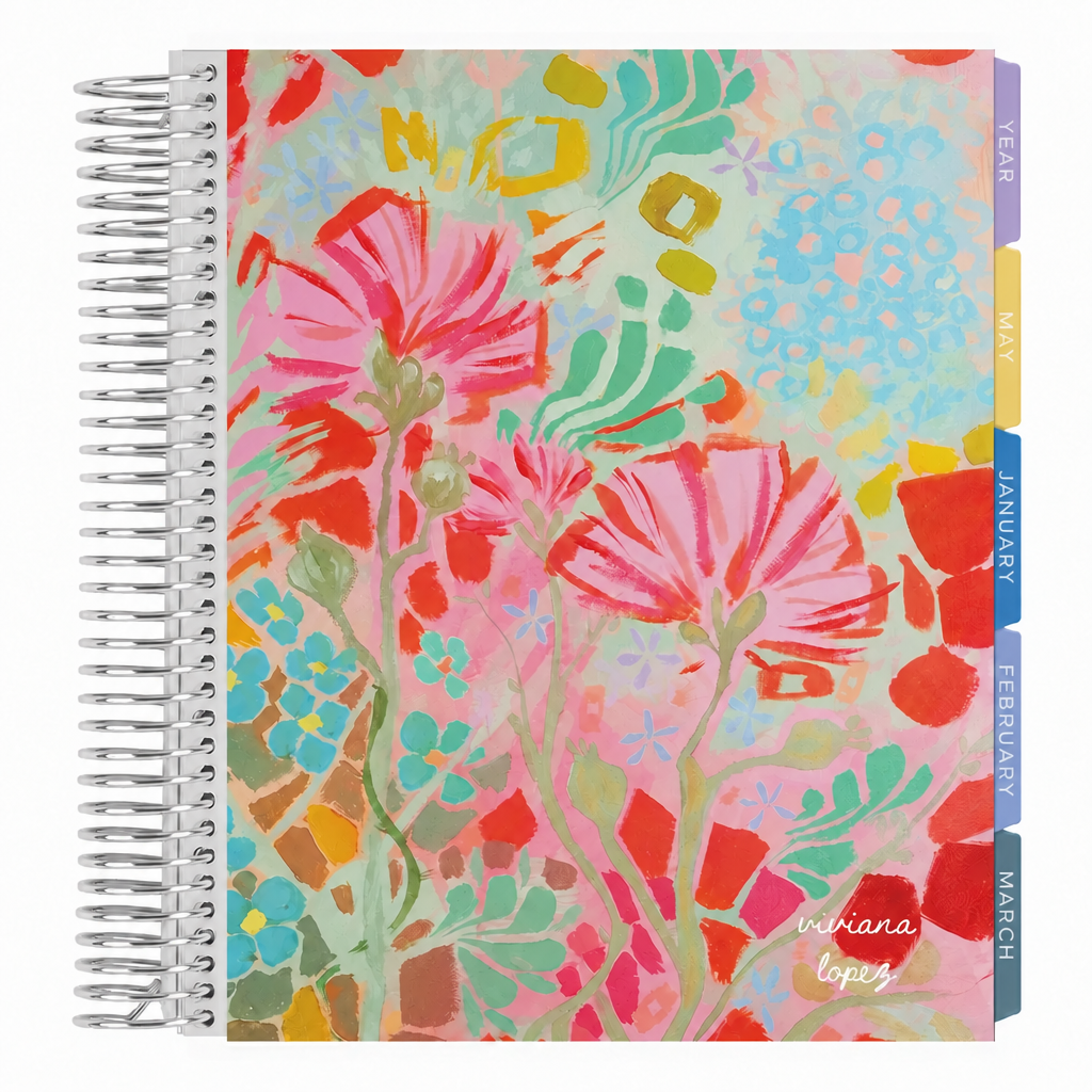 **SPECIAL ORDER** Legacy Bold Florals Vertical Planner - Jan '27 to Dec '27