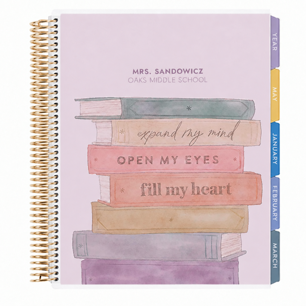 Legacy Books of Wisdom Hourly LifePlanner™ - Gold Coil