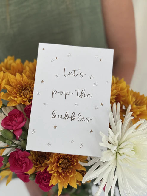 Let's Pop the Bubbles