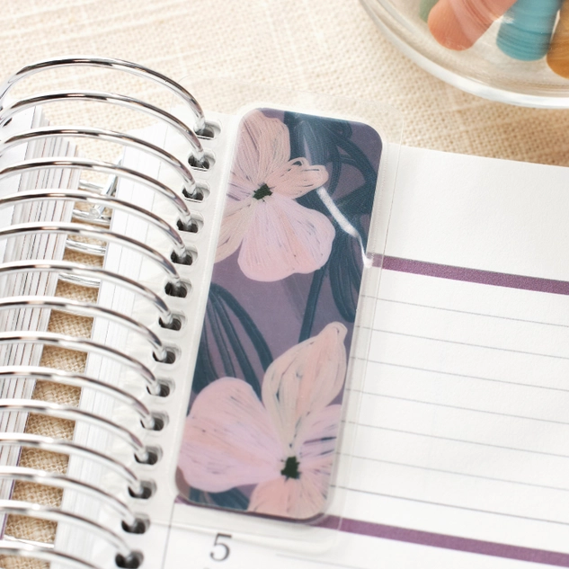 Bold Blooms Mini Snap-In Bookmark Trio