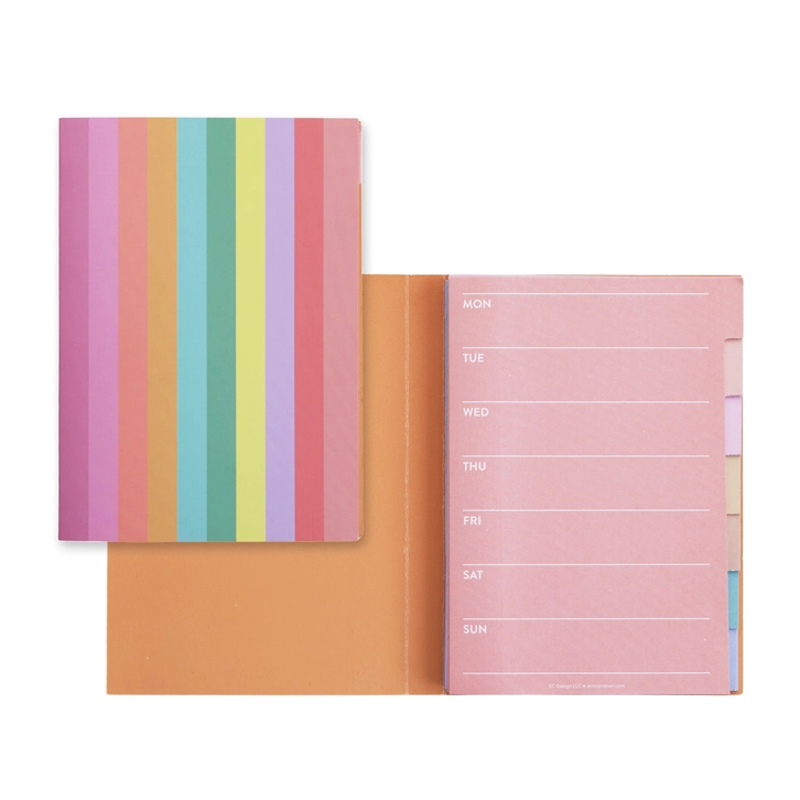 Functional Tabbed Sticky Notes Booklet