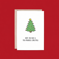 Hope You Have a Tree-Mendous Christmas Card