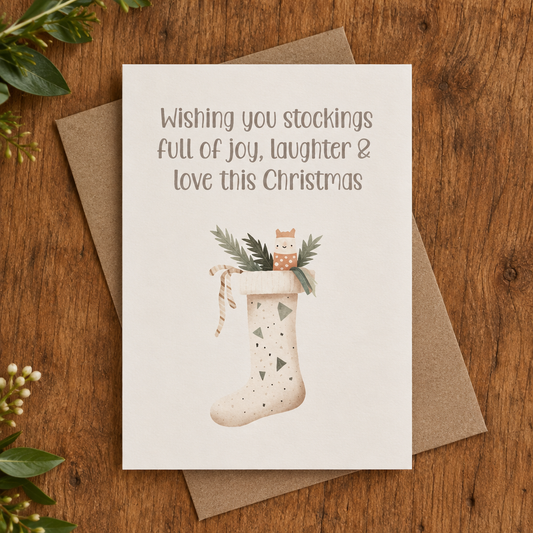 Wishing You Stockings Full of Joy, Laughter and Love This Christmas