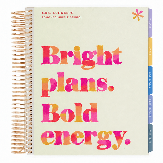 **SPECIAL ORDER** Legacy Chromatic Inspiration Bright Vertical Planner - Jan '27 to Dec '27