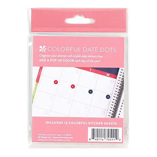 Colourful Date Dots