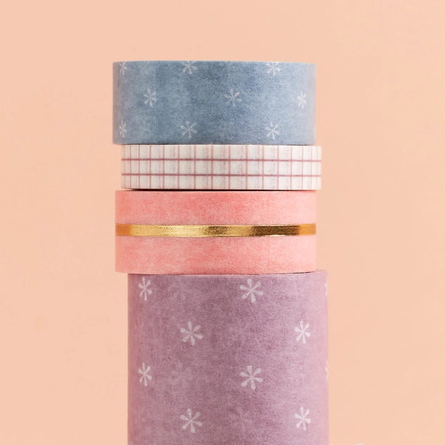 Canvas Washi Tape 4-Pack