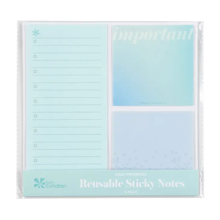 Reusable Sticky Notes - Daily Priorities - Blue – Simply Planned