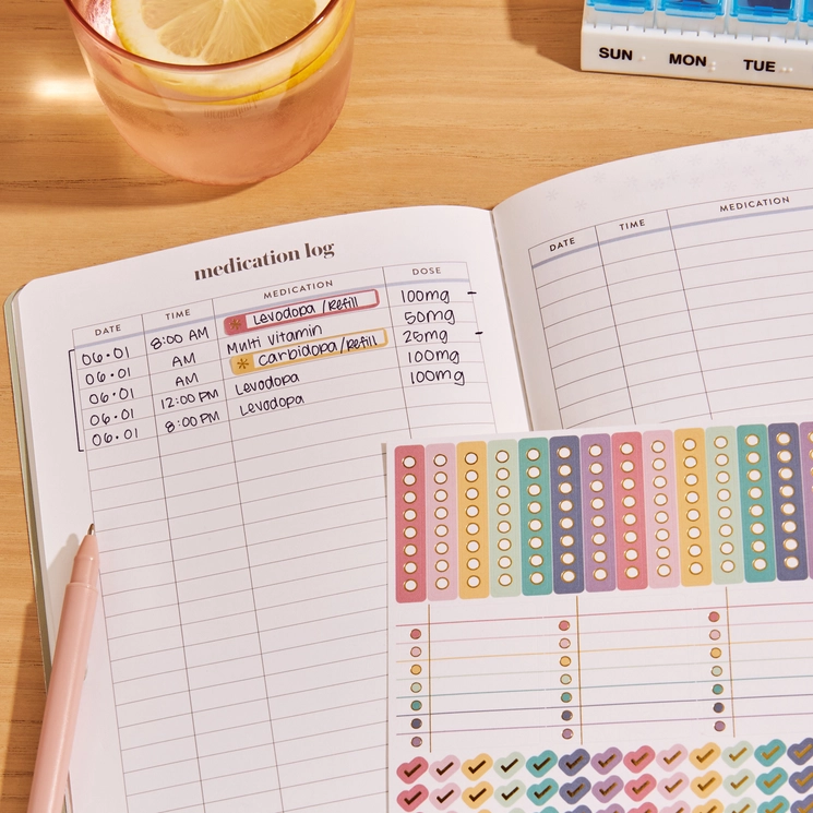 Medical Log Petite Planner NEW