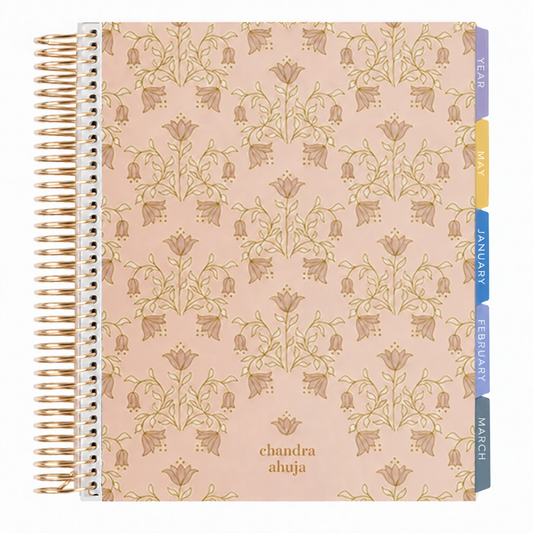 **SPECIAL ORDER** Legacy Floral Motif Vertical Planner - Jan '27 to Dec '27