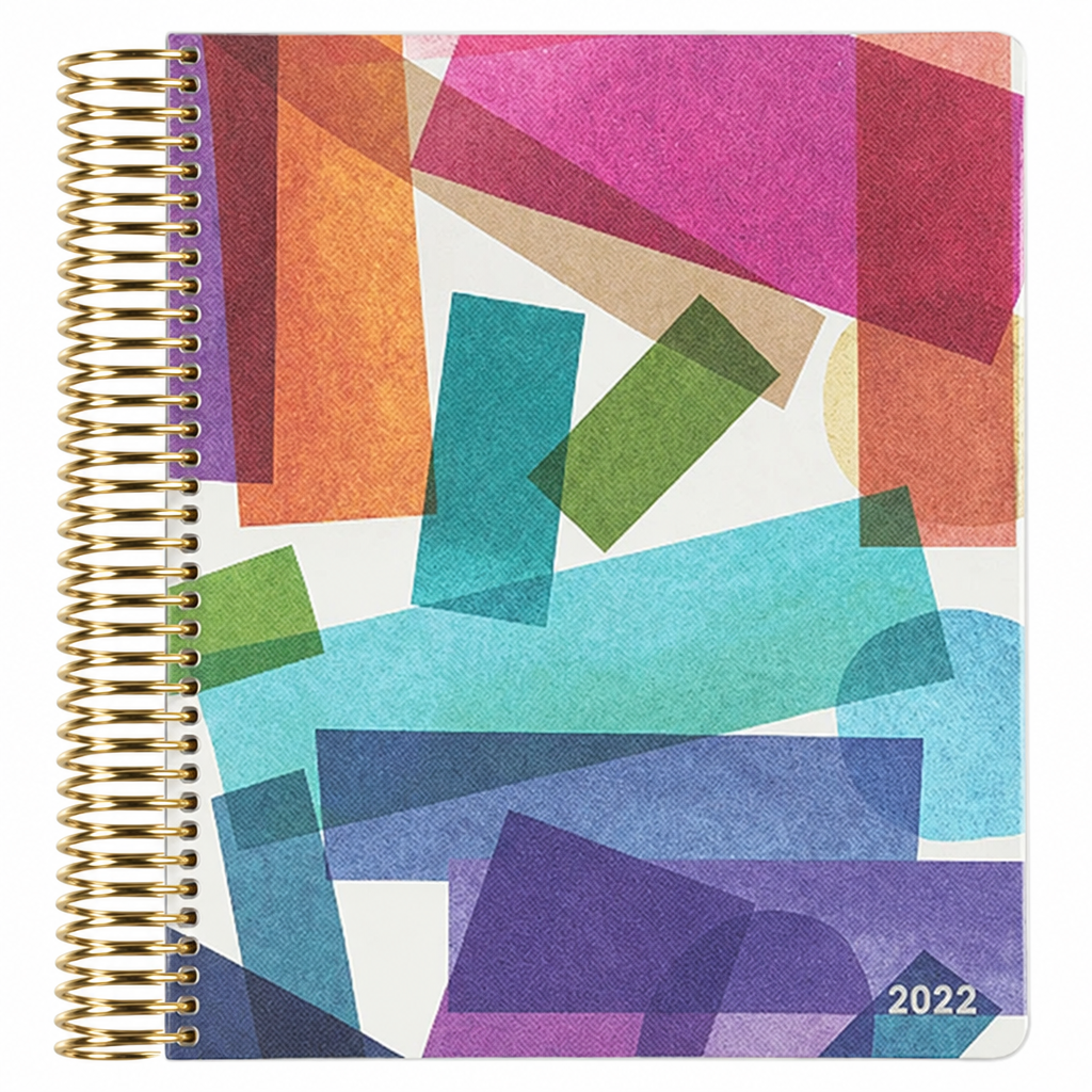 **SPECIAL ORDER** Legacy Harmony Colourful Snap-In Vegan Leather Monthly Planner Jan '27 to Dec '27