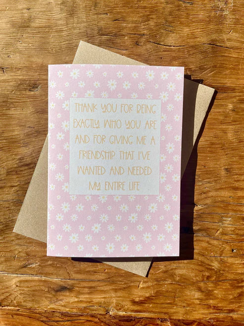 Thank You for Being Exactly Who You Are