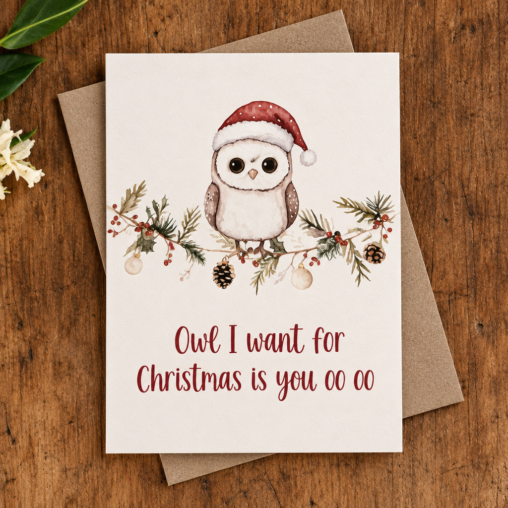 Owl I Want for Christmas is You OO OO