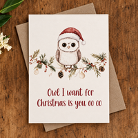 Owl I Want for Christmas is You OO OO