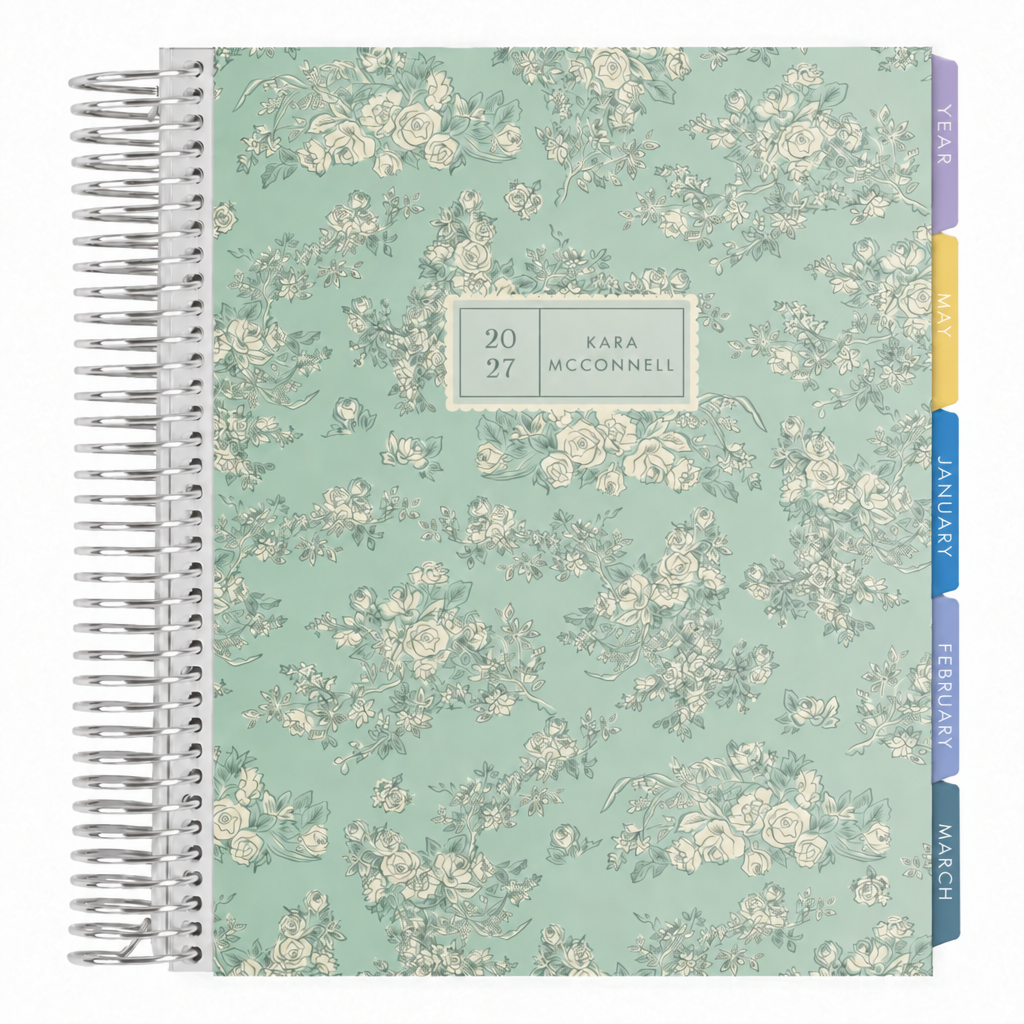 Legacy Wallpaper Mist Hourly LifePlanner™ - Platinum Coil