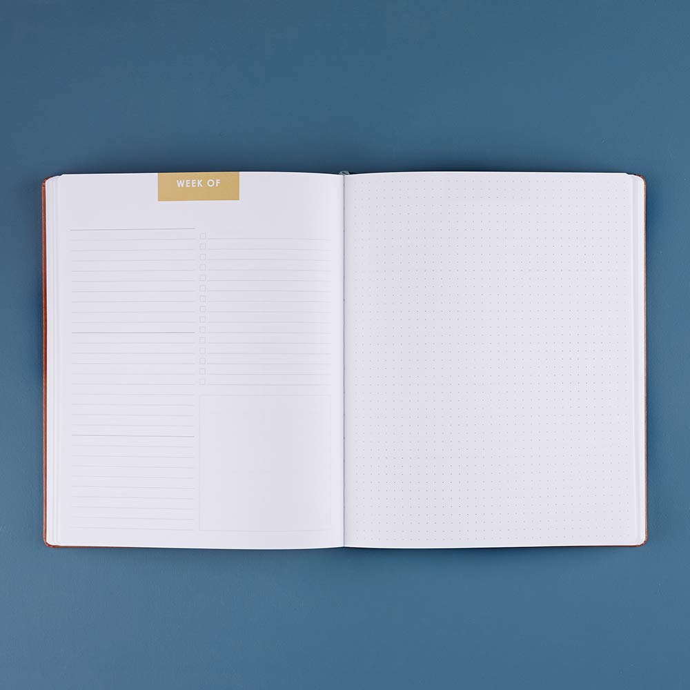 8x10 Softbound Focused Planner - Undated Camel