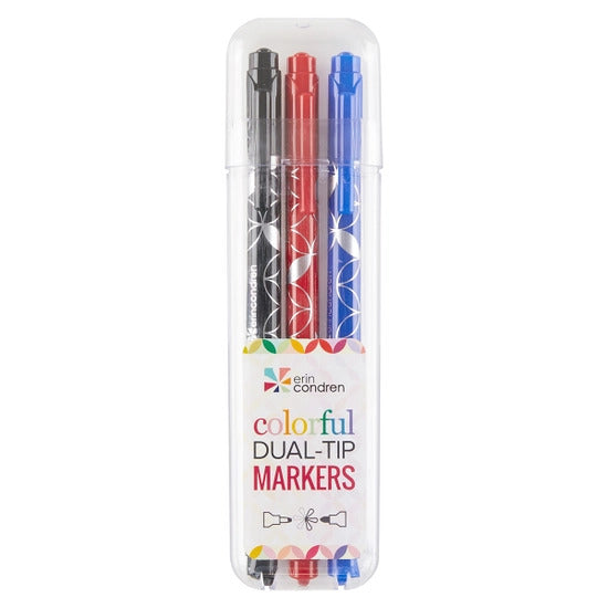 Dual Tip Marker Set 3-pack - Essentials