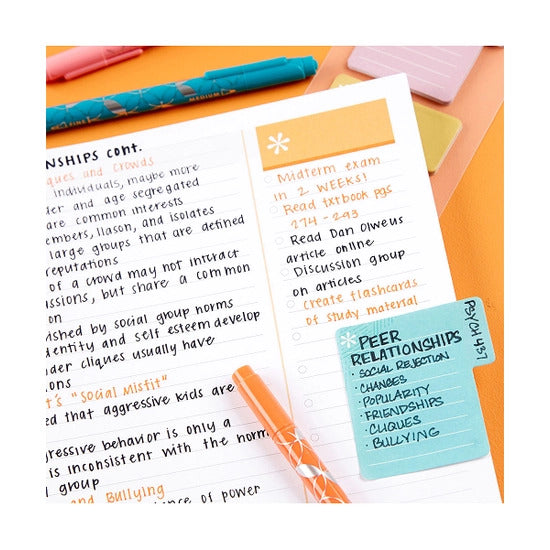 Tabbed Sticky Notes