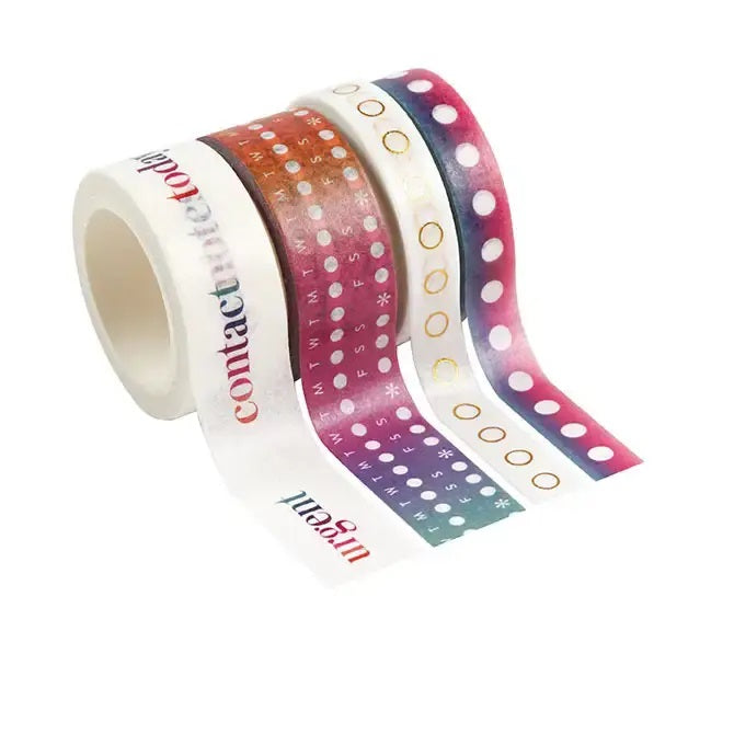 Washi Tape 4-pack - Productivity