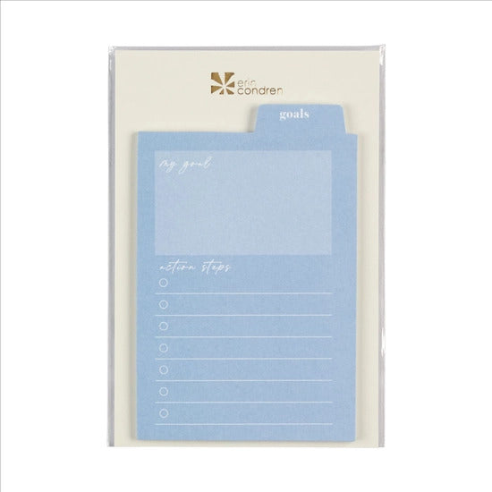 Tabbed Sticky Notes - Goal Setting