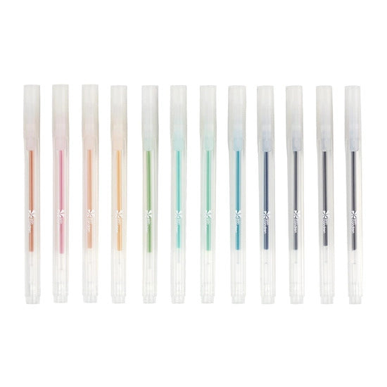 Colourful Gel Pens 12 Pack