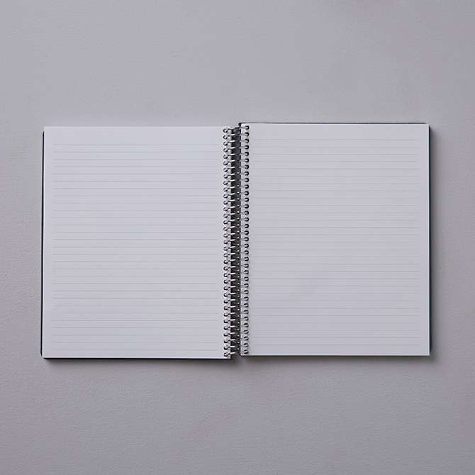 Erin Condren 7x9 Focused Coiled Notebook Pinstripe Lined - Buy In ...
