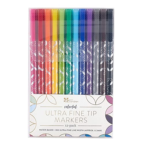 Ultra Fine Tip Pen Set - 12 Pack