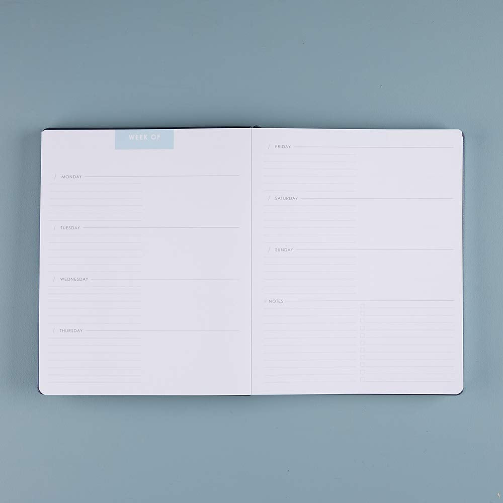 8x10 Softbound Focused Planner Undated Navy