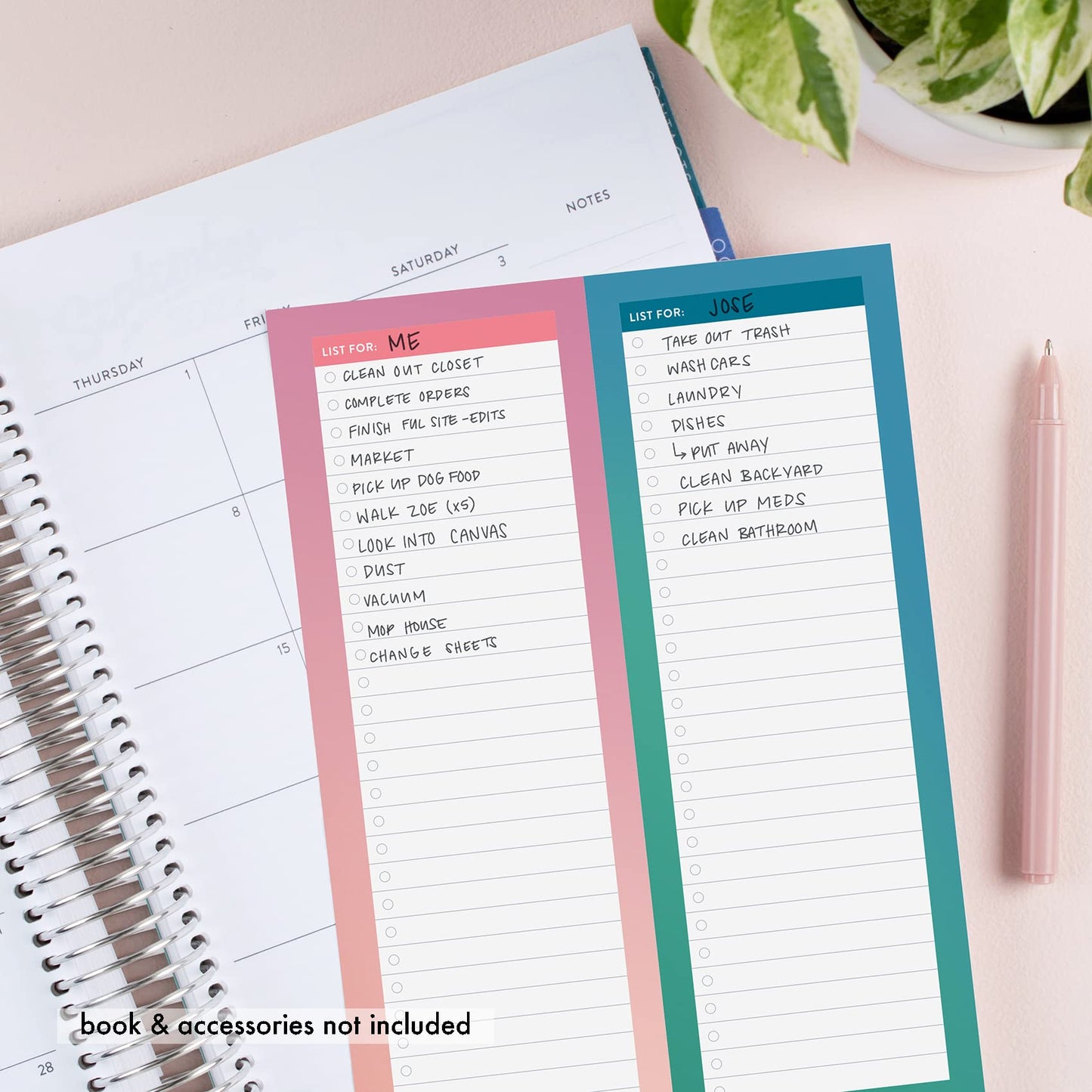 Daily To-Do List Notepad - 50 Sheets