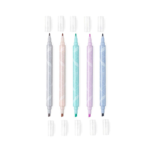 Pastels Dual Tip - Highlighters 5-Pack