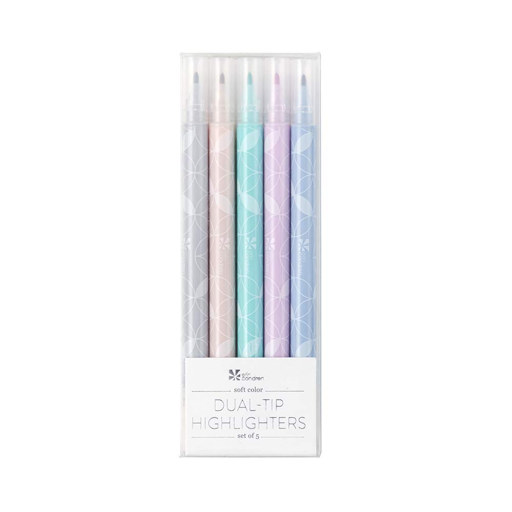 Pastels Dual Tip - Highlighters 5-Pack