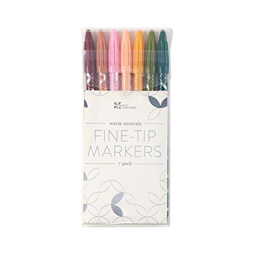 Fine-Tip Marker Set - Warm Neutrals