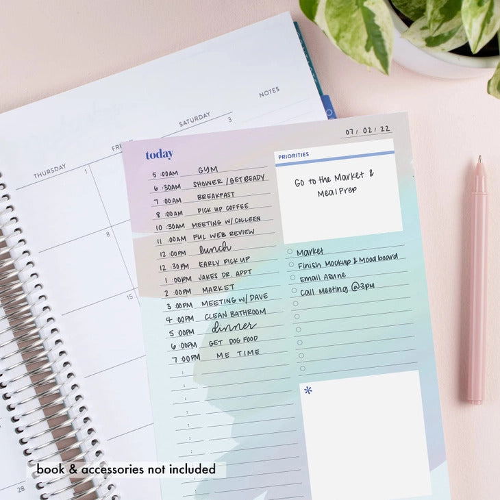 Daily Planning Notepad - 50 Sheets