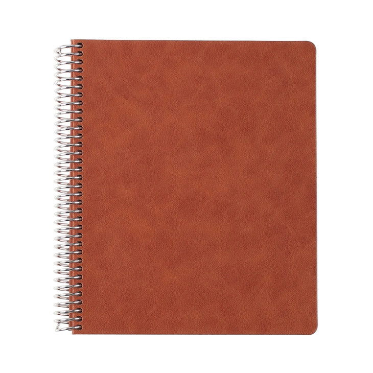 7x9 Weekly Undated Focused Planner - Camel