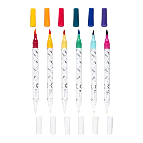 Colour Changing Brush Pens 6-pack