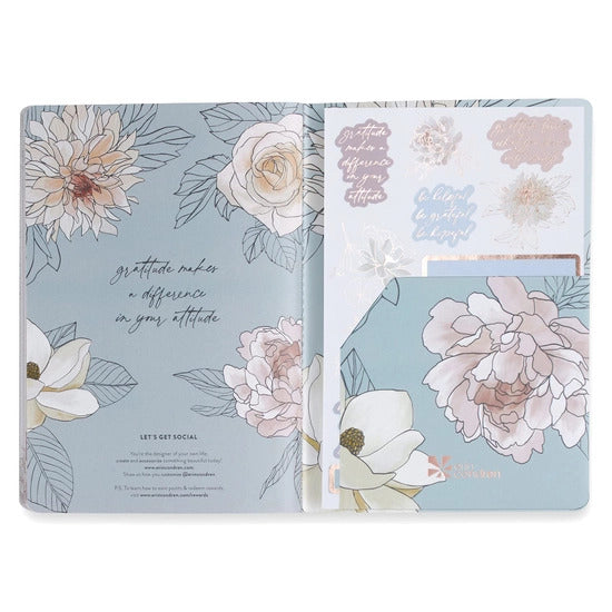 Gratitude Journal Petite Planner - Flora