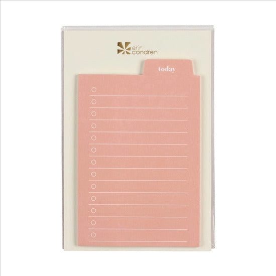 Tabbed Sticky Notes - Daily Checklist