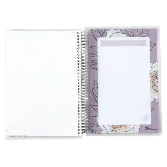 Coiled Lined Flora A5 Notebook - Special Edition